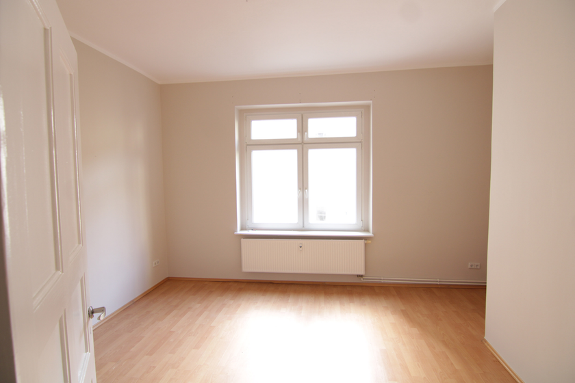 Blick in das Schlafzimmer