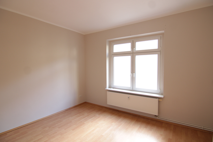 Blick in das Schlafzimmer