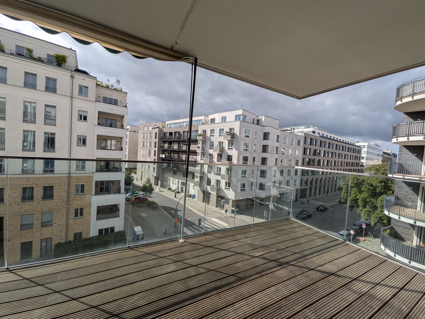 Sehr großer Balkon