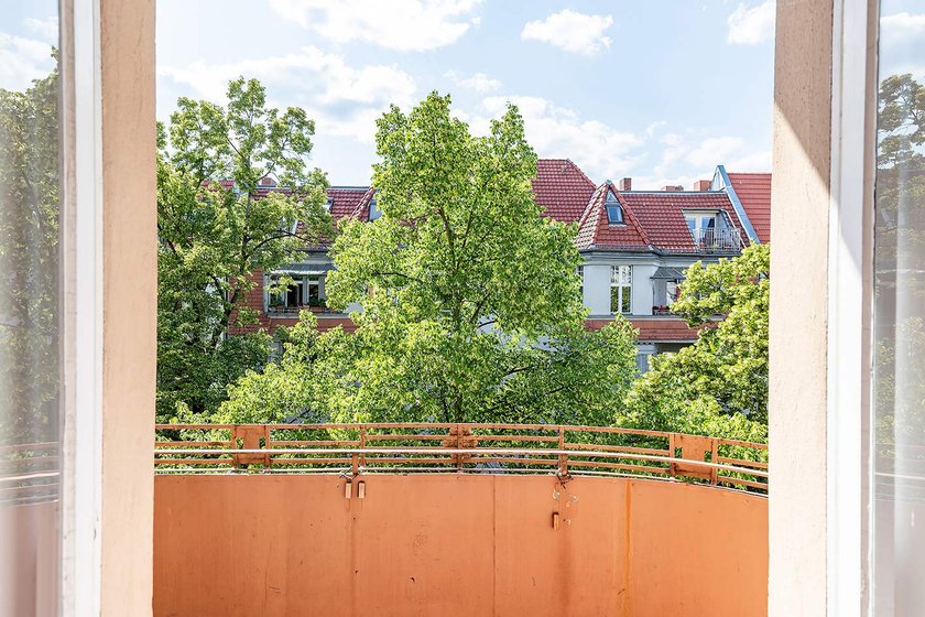 Balkon mit toller Aussicht!