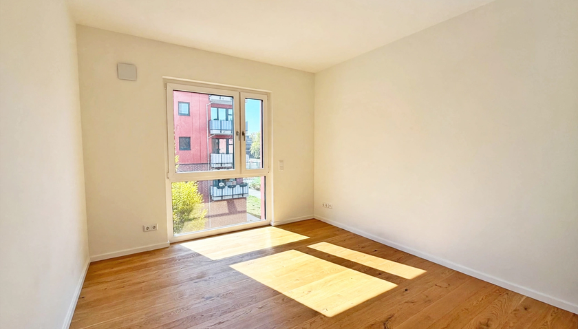 Blick in eines d. Schlafzimmer