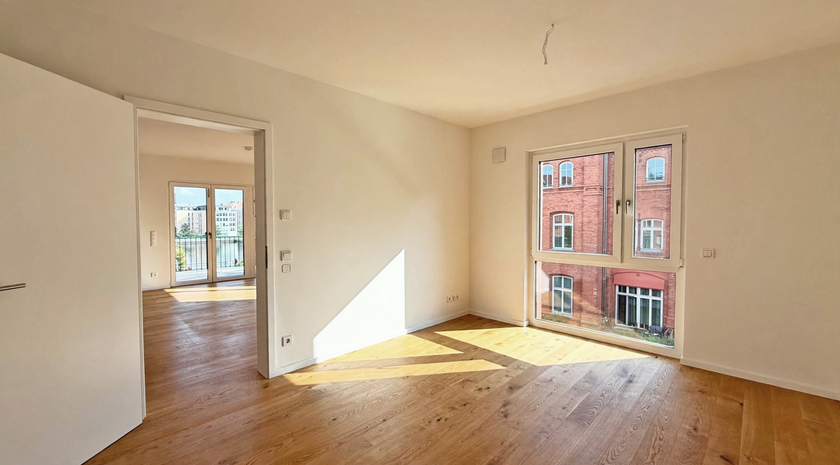 Blick in eines d. Schlafzimmer